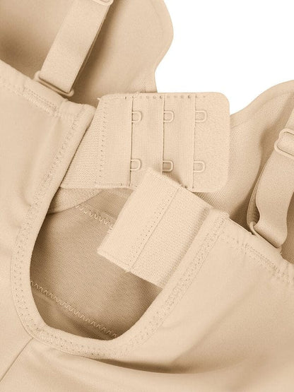 CurvyPower | UK bodysuit Bust Capped Shapewear Tummy Control Bodysuit