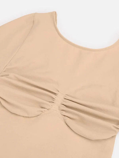 CurvyPower | UK bodysuit Long Sleeve Shapewear Tummy Control Bodysuit