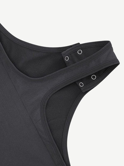 CurvyPower | UK bodysuit Long Sleeve Shapewear Turtle Neck Compression Bodysuit