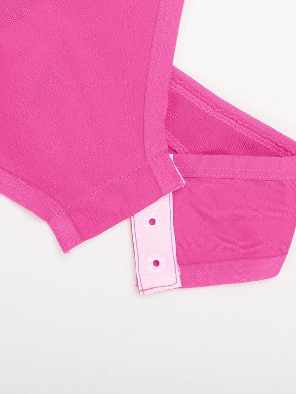 CurvyPower | UK bodysuit One Shoulder Compression Shapewear Thong Bodysuit