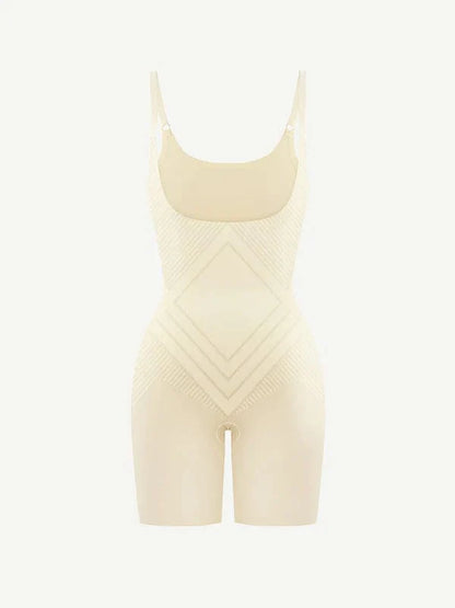 CurvyPower | UK bodysuit Open Bust Tummy Control Shapewear Bodysuit