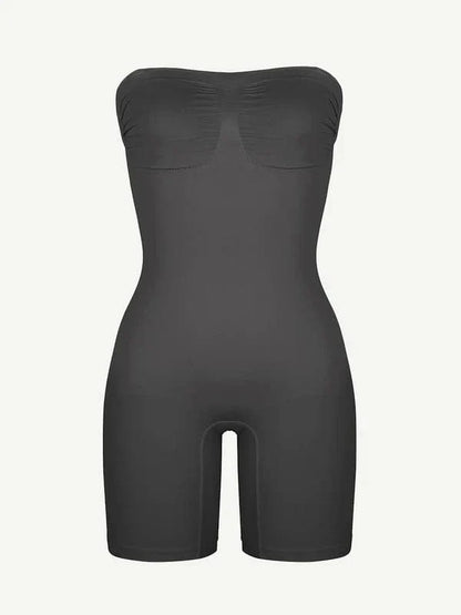 CurvyPower | UK bodysuit Sculpting Seamless Tummy Control Strapless Shapewear Bodysuit