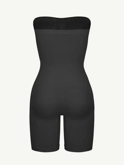 CurvyPower | UK bodysuit Sculpting Seamless Tummy Control Strapless Shapewear Bodysuit