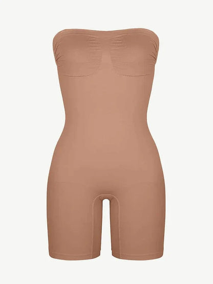 CurvyPower | UK bodysuit Sculpting Seamless Tummy Control Strapless Shapewear Bodysuit