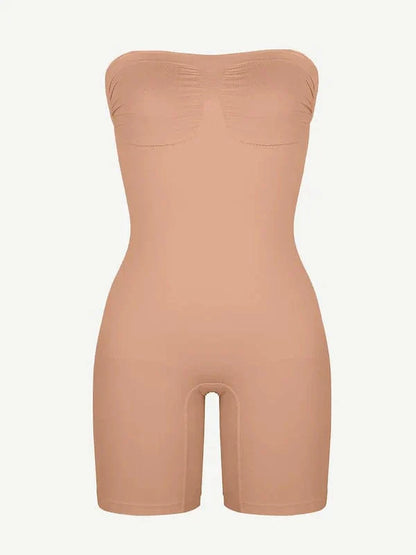 CurvyPower | UK bodysuit Sculpting Seamless Tummy Control Strapless Shapewear Bodysuit