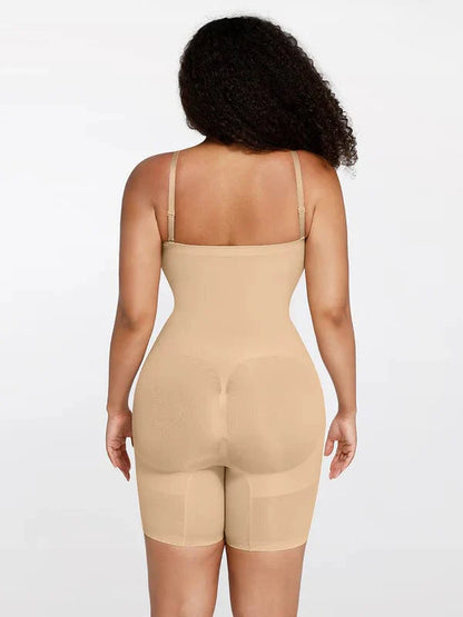 CurvyPower | UK bodysuit Sculpting Seamless Tummy Control Strapless Shapewear Bodysuit