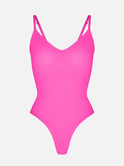 CurvyPower | UK bodysuit Sculpting Tummy Control Body Thong Shapewear Bodysuit