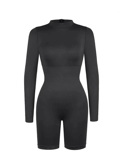CurvyPower | UK bodysuit Seamless Body Sculpting Tummy Control Shapewear Bodysuit with Removable Cups