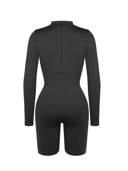 CurvyPower | UK bodysuit Seamless Body Sculpting Tummy Control Shapewear Bodysuit with Removable Cups