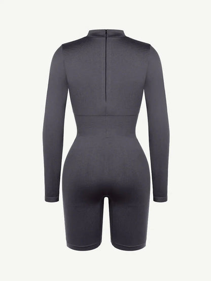 CurvyPower | UK bodysuit Seamless Body Sculpting Tummy Control Shapewear Bodysuit with Removable Cups