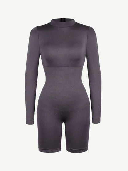 CurvyPower | UK bodysuit Seamless Body Sculpting Tummy Control Shapewear Bodysuit with Removable Cups