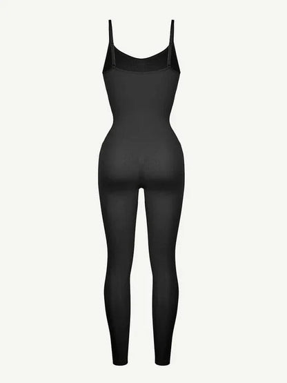 CurvyPower | UK bodysuit Seamless Bodysuit with Breast Support and Waist-to-Abdomen Shaping