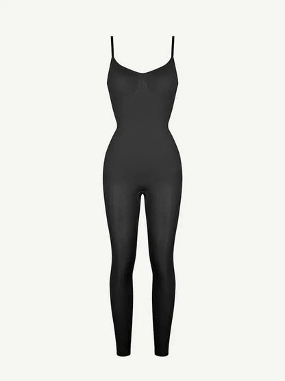 CurvyPower | UK bodysuit Seamless Bodysuit with Breast Support and Waist-to-Abdomen Shaping