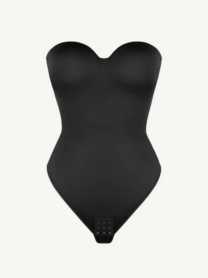 CurvyPower | UK bodysuit Strapless Underwire One-Piece Tummy Control Bodysuit Shapewear