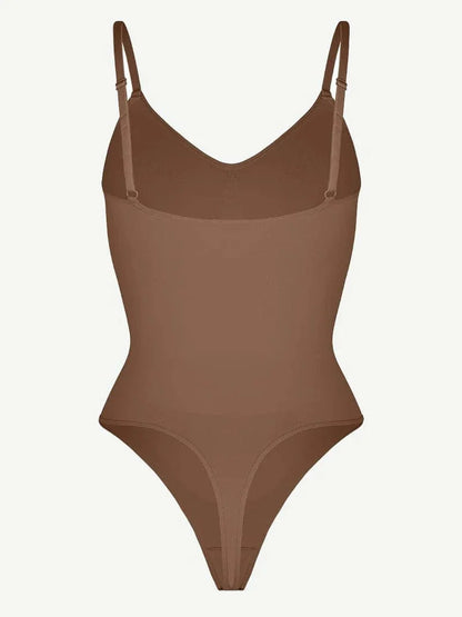 CurvyPower | UK bodysuit Women Seamless Thong Shaping Bodysuit