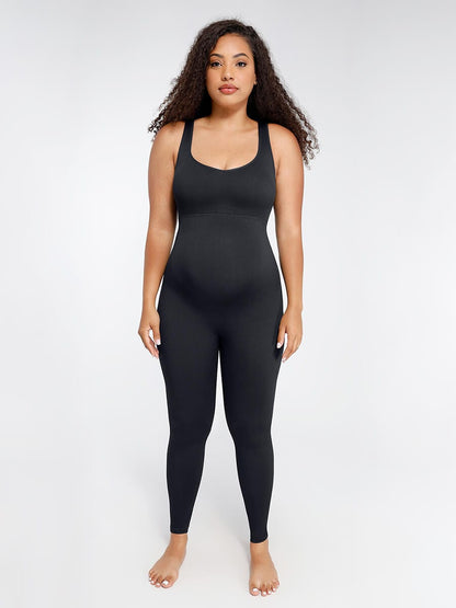 CurvyPower | UK Jumpsuit Maternity Shaping Jumpsuit For Abdominal and Back Support