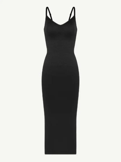 CurvyPower | UK Maxi Dress Shaper Maxi Dress with Spaghetti Strap