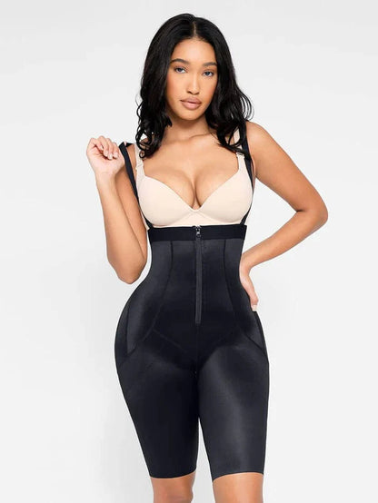 CurvyPower | UK shaper short Black / XS Waist Trainer Shaper Shorts with Removable Shoulder Straps