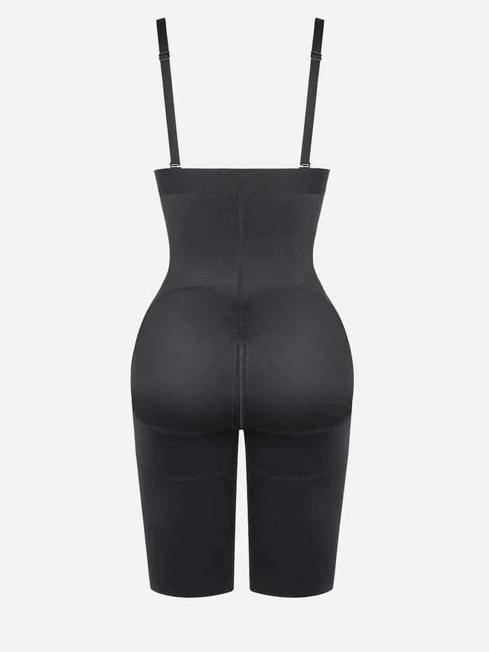 CurvyPower | UK shaper short Waist Trainer Shaper Shorts with Removable Shoulder Straps