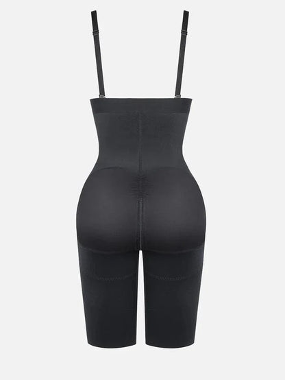 CurvyPower | UK shaper short Waist Trainer Shaper Shorts with Removable Shoulder Straps