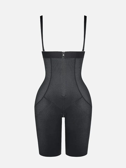 CurvyPower | UK shaper short Waist Trainer Shaper Shorts with Removable Shoulder Straps