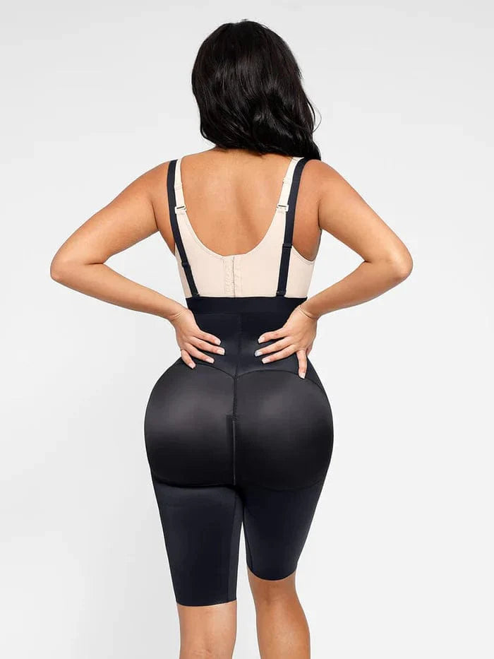 CurvyPower | UK shaper short Waist Trainer Shaper Shorts with Removable Shoulder Straps