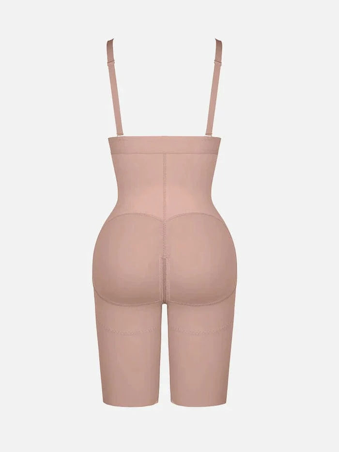 CurvyPower | UK shaper short Waist Trainer Shaper Shorts with Removable Shoulder Straps