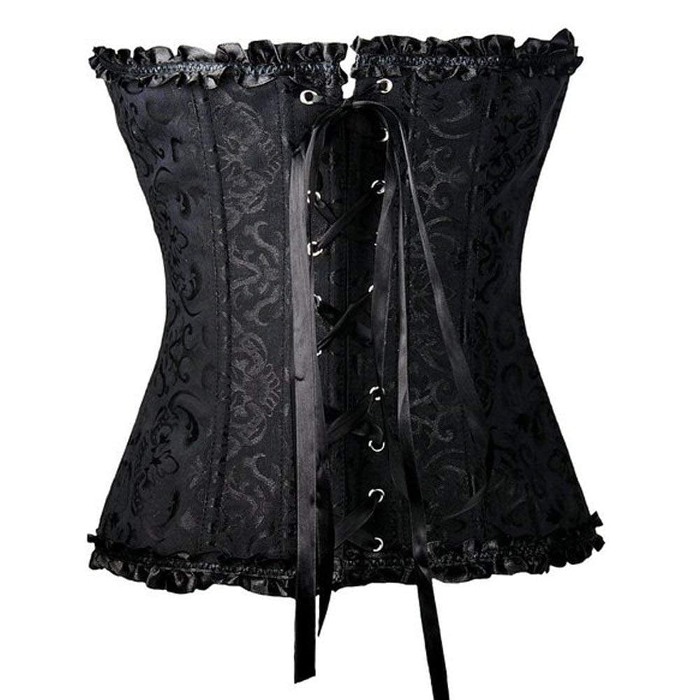 CurvyPower | UK Shapewear Women's Retro Cross Border Jacquard Belly and Breast Shaper Corset
