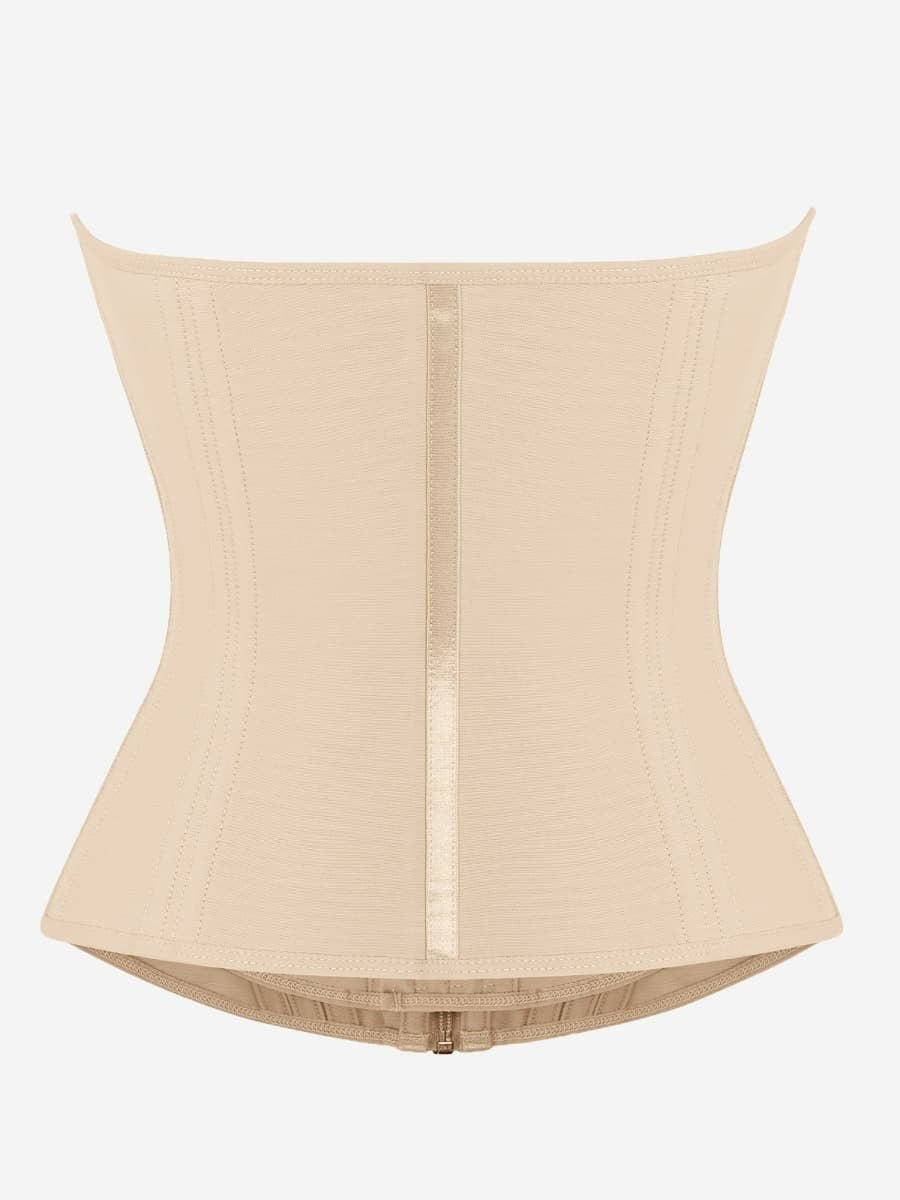 CurvyPower | UK Waist Trainer Sliming Waist Trainer Shapewear with 15 Built In Steel Bone